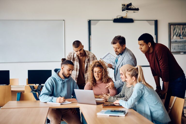 group of teachers
